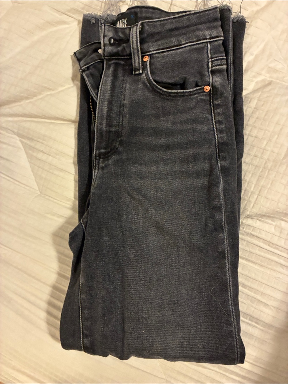 PAIGE Women's Black Flared/Wide Leg Jeans